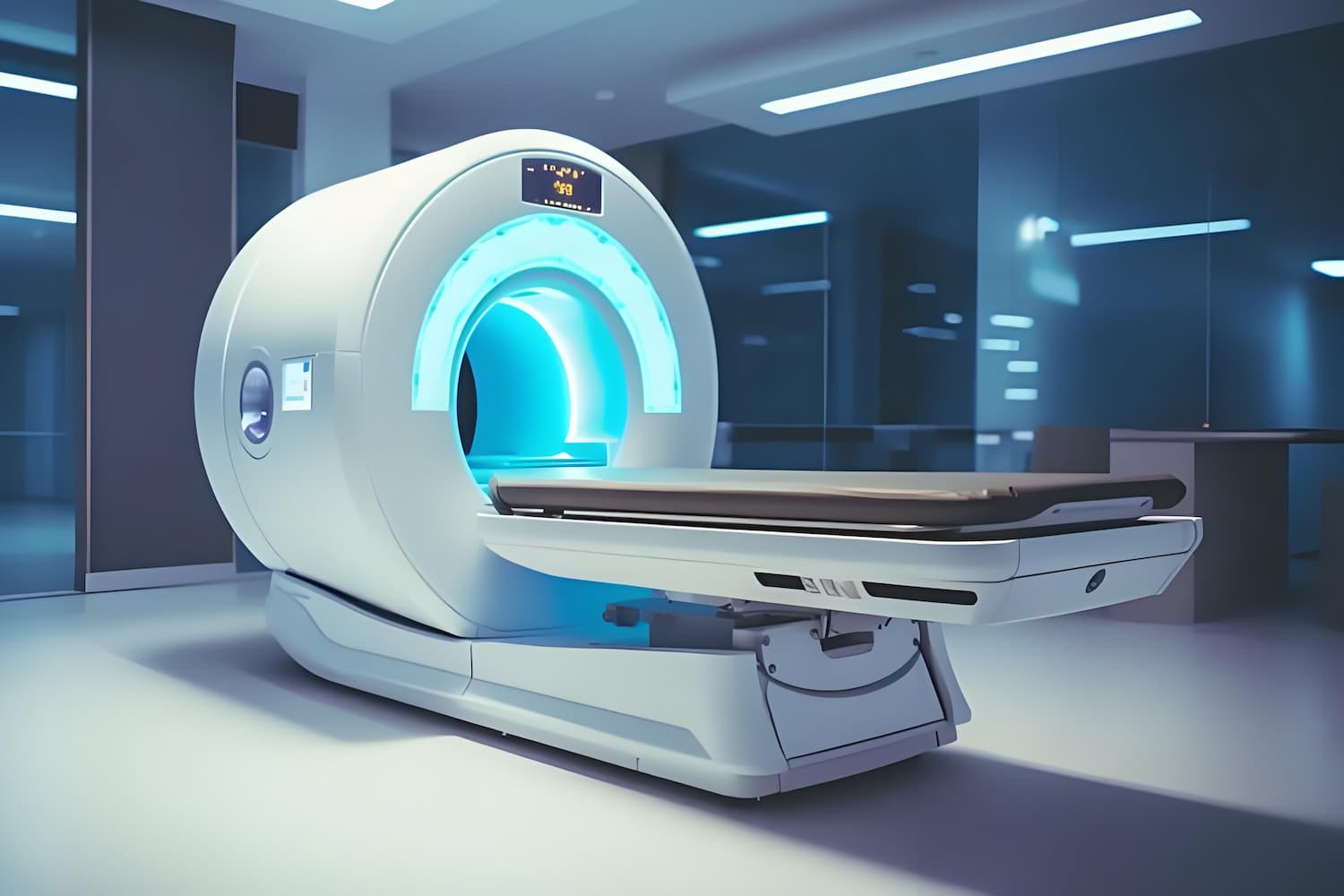 Test equipment status lights